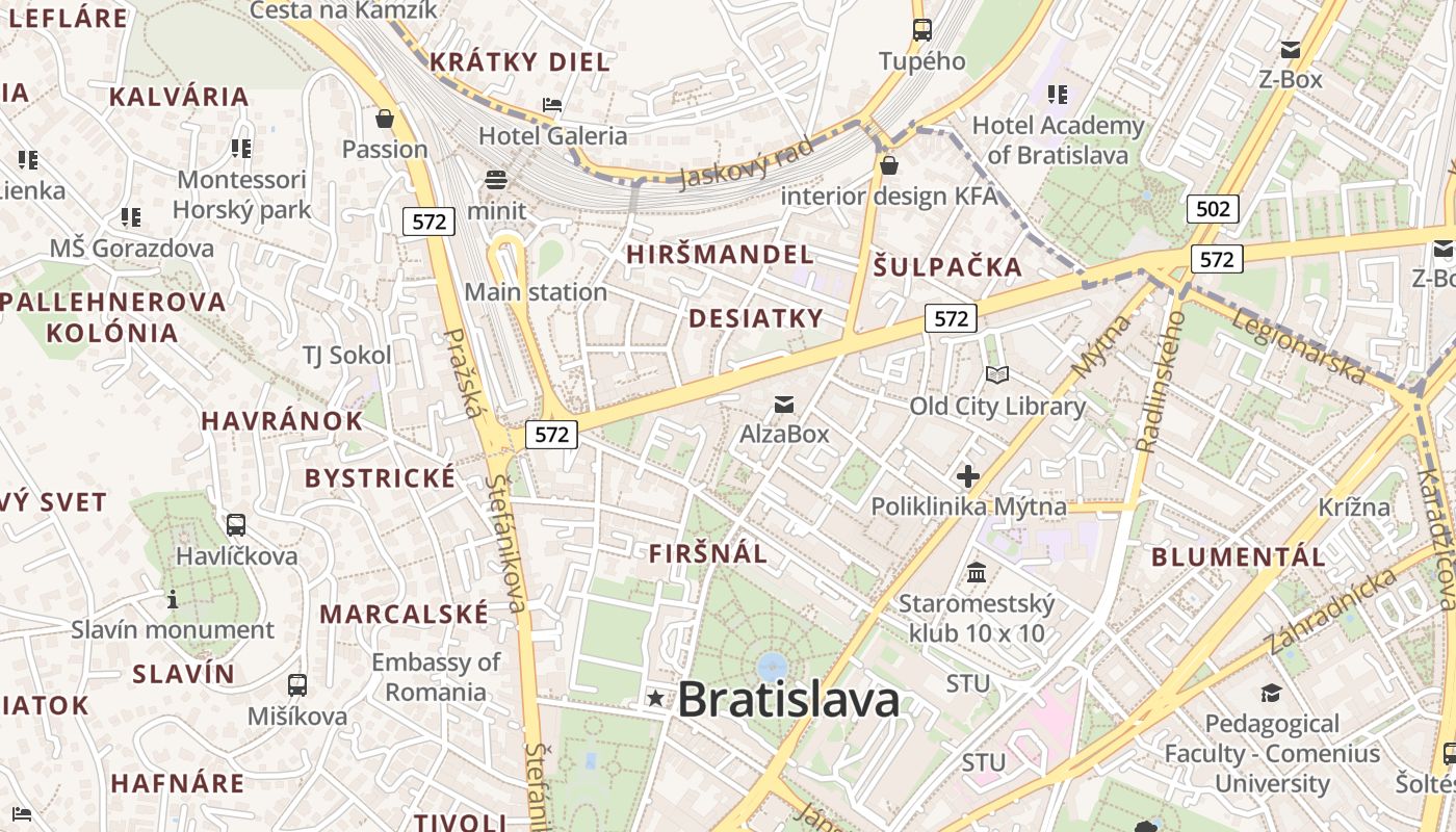 map